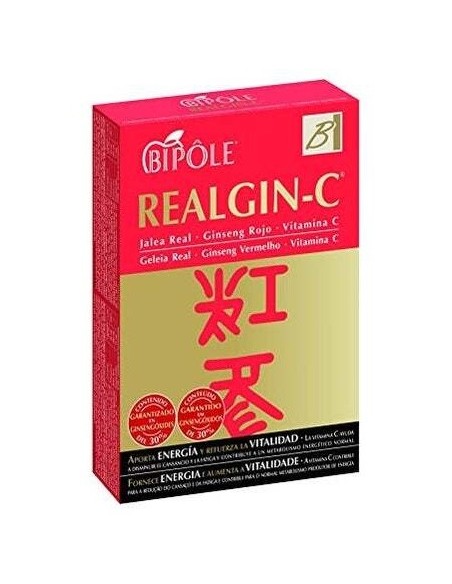 Bipole Realgin C (Jalea Real+Ginseng+Vit.C) 20Amp de Bipole