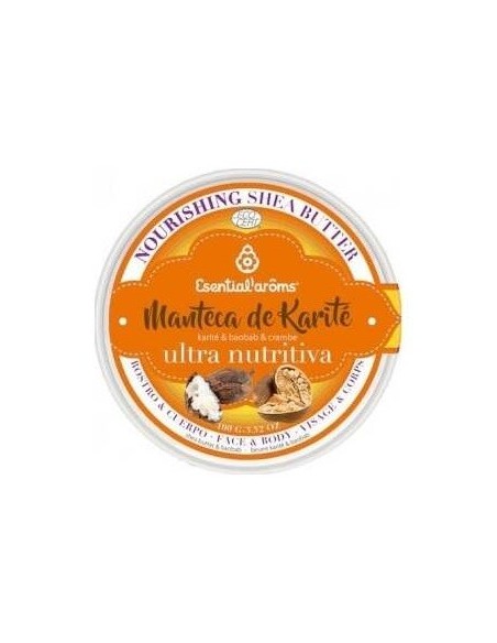 Manteca De Karite Ultra Nutritiva 100 Gr de Esential Aroms