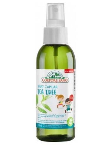 Spray Capilar Tea Tree Antipiojos 150Ml. Bio de Corpore Sano