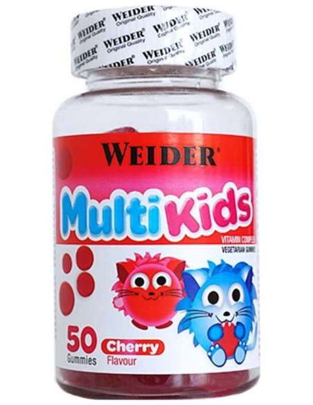 Weider Gummy Multikids Cherry 50Gummies de Weider