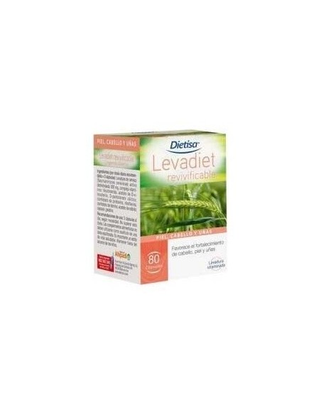 Levadiet Revivificable  Envase 80 Cápsulas(27 Días) de Dielisa®