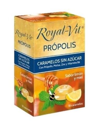 Royal Vit Caramelos Propolis 18Ud de Dietisa (Dielisa)