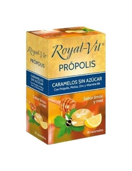 Royal Vit Caramelos Propolis 18Ud de Dietisa (Dielisa)