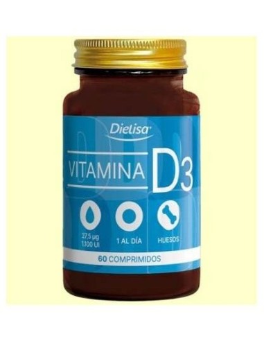 Dielisa Vitamina D3  Envase 60 Comprimidos (60 Días) de Dielisa®
