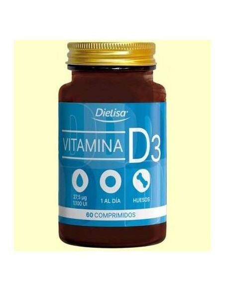 Vitamina D3 60Comp. de Dietisa (Dielisa)