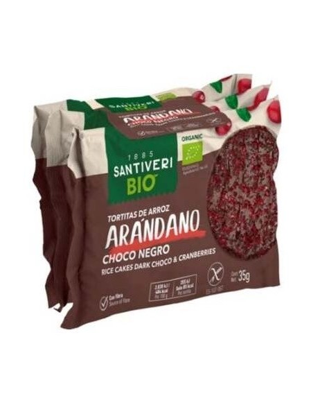 Tortitas De Arroz Con Arandanos 3X35Gr. de Santiveri