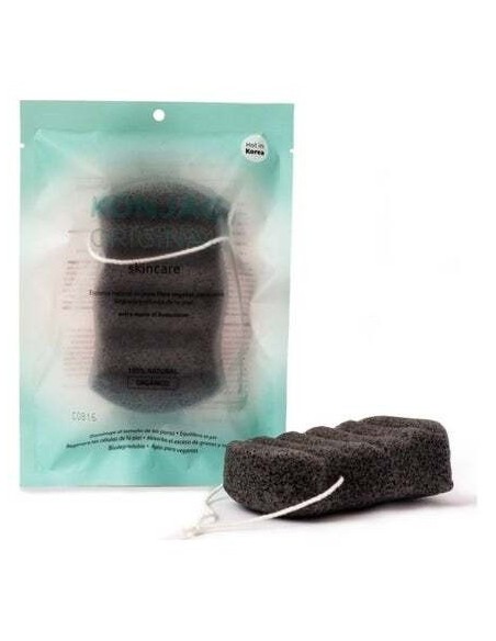 Konjac Esponja Corporal Exfoliante Negra 5Gr. de Banbu
