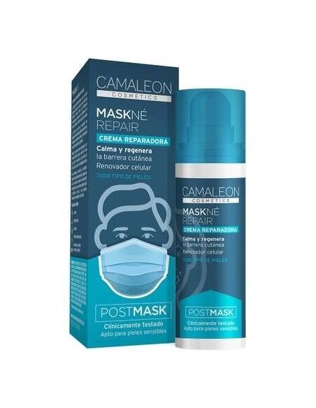 Camaleon Maskne Crema Reparadora Postmask 30Ml. de Camaleon Cosmetics