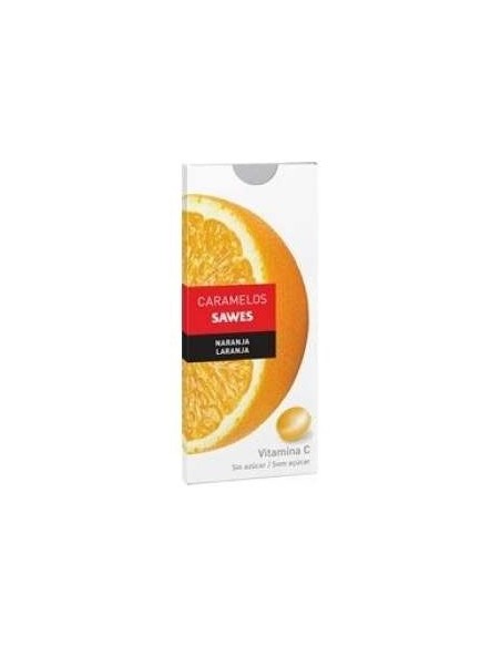 Caramelos Balsam S/Azucar Naranja Vit C 22Gr de Sawes