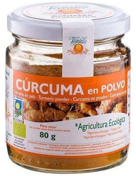 Curcuma Polvo 80Gr.Bio de Vegetalia