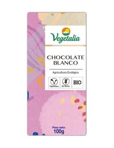 Chocolate Blanco 100Gr. Bio Ccpae de Vegetalia