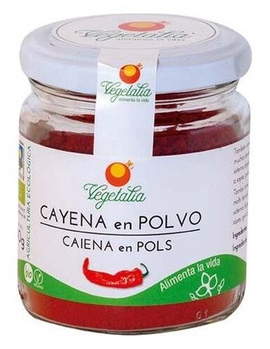 Pimienta Cayena Polvo 80Gr. Bio de Vegetalia
