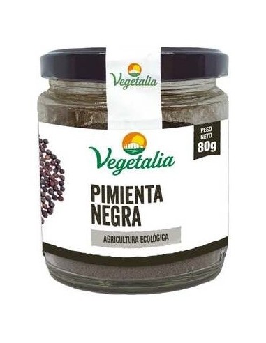 Pimienta Negra Polvo 80Gr. Bio de Vegetalia