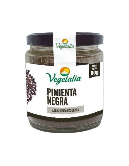 Pimienta Negra Polvo 80Gr. Bio de Vegetalia