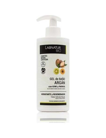 Gel De Baño Argan Kiwi Y Papaya 450Ml. Bio de Labnatur Bio