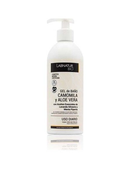 Gel De Baño Camomila Y Aloe Vera 450Ml. Bio de Labnatur Bio