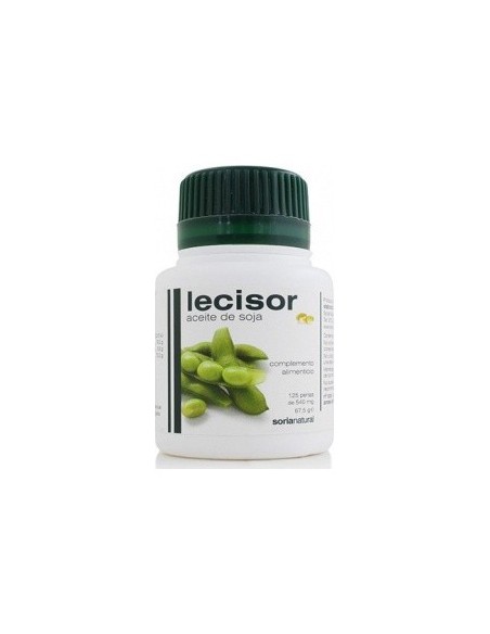 Aceite De Lecitina Soja Lecisor 125Perlas** de Soria Natural