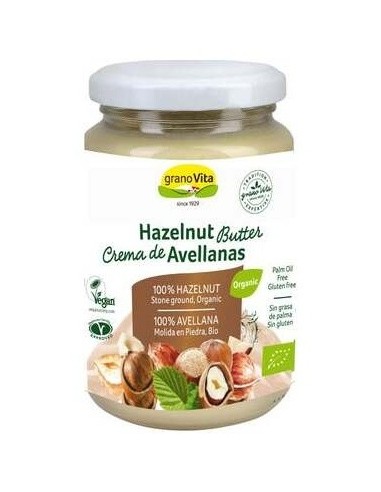 Crema De Avellanas 350Gr. Bio de Granovita