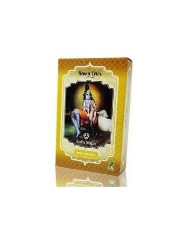 Henna Polvo Rubio Intenso 100Gr. de Radhe Shyam