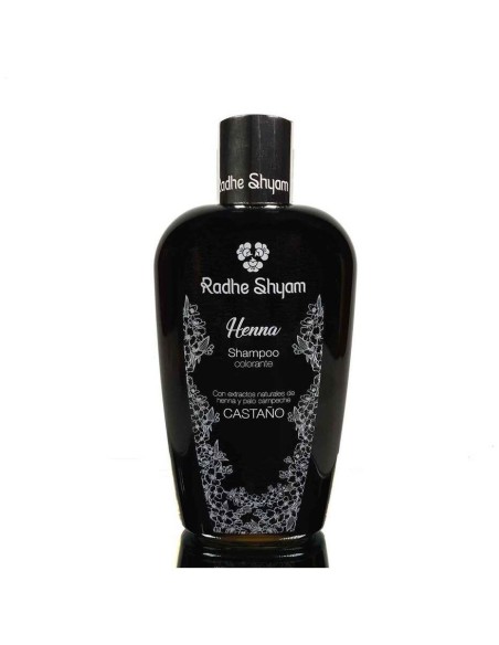 Champu Henna Color Castaño 250Ml. de Radhe Shyam