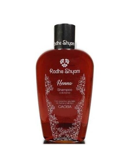 Champu Henna Color Caoba 400 Ml de Radhe Shyam