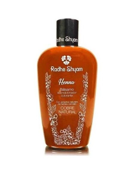 Balsamo Acondicionador Henna Color Cobre 400Ml. de Radhe Shyam