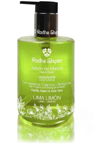 Jabon De Manos Lima Limon Con Dosificador  300Ml. de Radhe Shyam