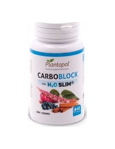 Carbo Block 60 Cápsulas Vegetales de Plantapol