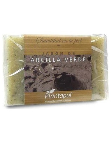 Jabon Natural Arcilla Verde 100Gr de Plantapol