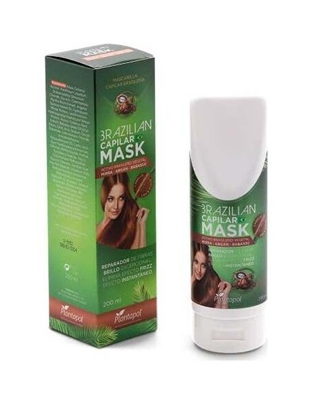 Brazilian Capilar Mask Mascarilla Brasileña 200Ml. de Plantapol