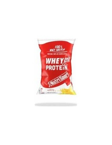 Whey Gold Protein Platano Bolsa 2Kg. de Nutrisport