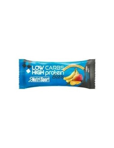 Low Carbs High Protein Banana-Mango 16Barritas de Nutrisport