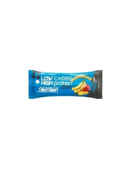 Low Carbs High Protein Banana-Mango 16Barritas de Nutrisport
