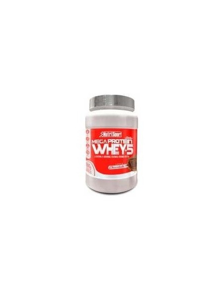 Mega Protein 5 Whey Chocolate 900Gr. de Nutrisport