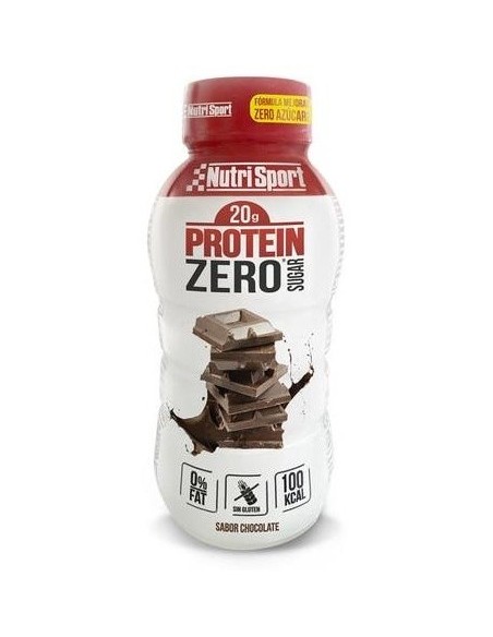 Protein Zero Batido Chocolate 12X330Ml. de Nutrisport