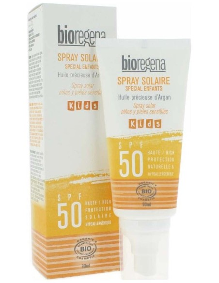 Spray Solar Niños Spf50 Crema 90Ml Hipoalerg . Bio de Bioregena