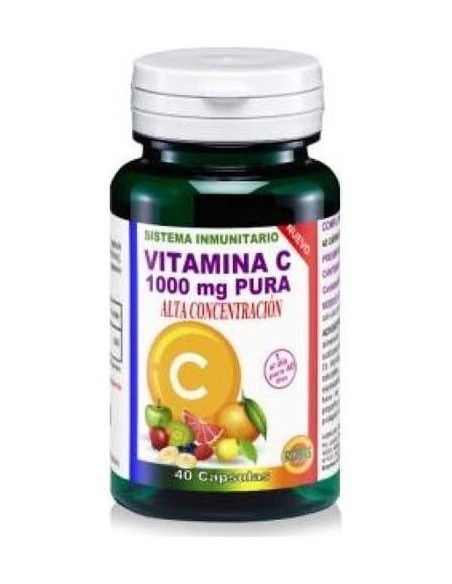 Vitamina C Pura 1000Mg. 40Cap. de Robis