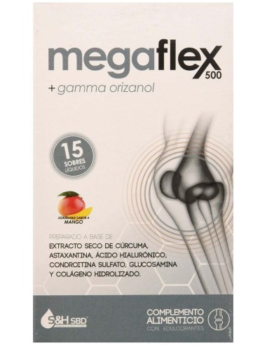 Megaflex 500 14Sbrs. Liquidos de Science & Health Sbd