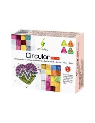 Circular Cápsulas Envase de 60 cápsulas vegetales. de Novadiet