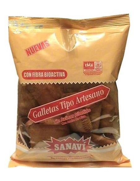 Galletas Artesanas sin Azucar con Biofibra de Sanavi