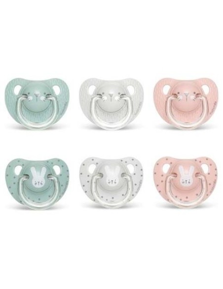 Chupete Evolution Sili Anat +18M 1 Unidades de Suavinex