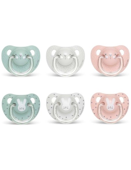 Chupete Evolution Sili Anat +18M 1 Unidades de Suavinex