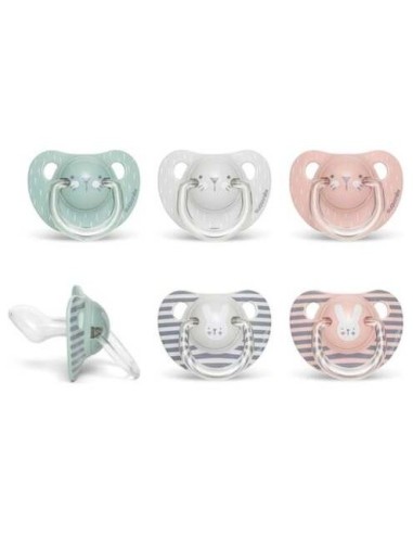 Chupete Evolution Sili Anat 6-18M 1 Unidad de Suavinex