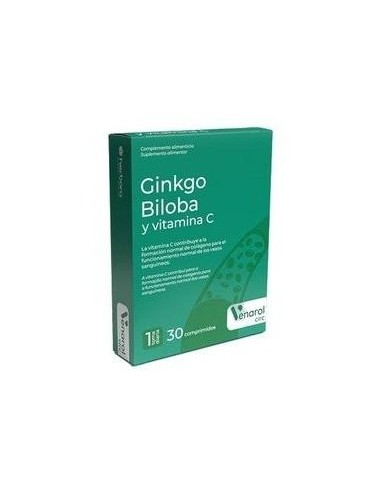 Venarol Ginkgo Biloba+Vit. C 30Comp. de Herbora