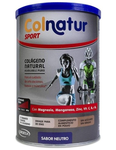 Colnatur Sport Sabor Neutro 330 Gramos Colnatur