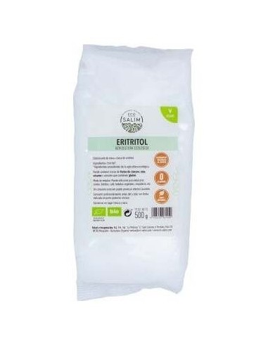 Eritritol Endulzante 500Gr. Bio Vegan de Eco Salim