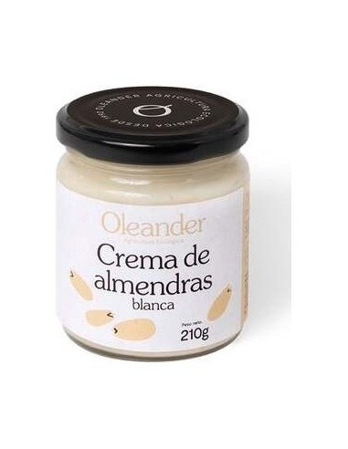 Crema De Almendra Blanca Repelada 210Gr. Bio Vegan de Oleander