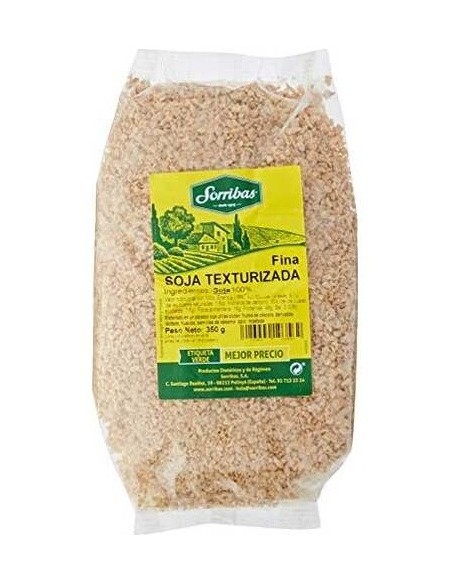Soja Texturizada Fina 350Gr. Sello Verde de Sorribas