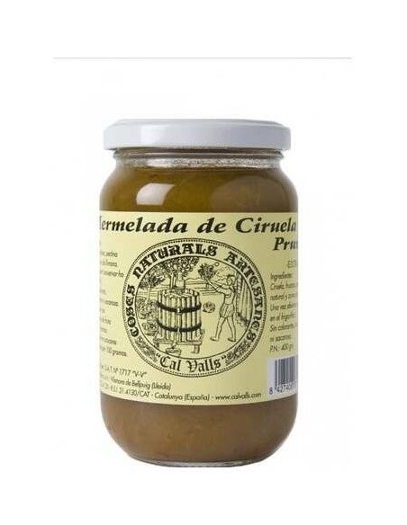 Mermelada De Ciruela Nat 400Gr. S/A de Cal Valls