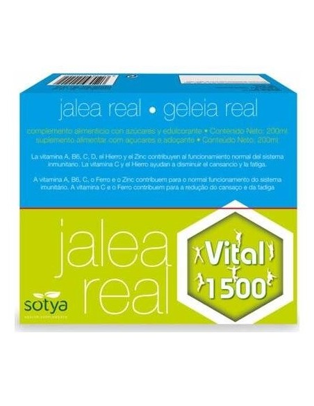 Jalea Real Vital 1500Mg. 20Viales de Sotya